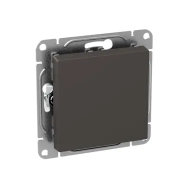 Механизм выключателя. одноклавишный. кнопочный. мокко Эпика EKF