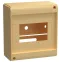 Корпус пластиковый КМПн-6 IP20 без двери сосна UNION Mini