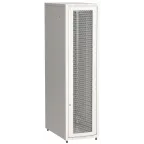                  Шкаф LINEA E 42U 600х1000мм двери 2шт перфорированная и металл серый
               