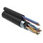 Витая пара F/UTP кат 5е 4 пары 24AWG solid LDPE + каб пит 2x0.75мм кв чер 305м