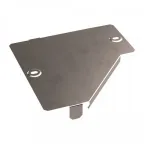                  Крышка переходника левого Стандарт INOX (AISI 409) 200х100
               