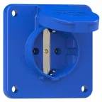                  Розетка встраиваемая 16A/250V/2P+E/IP54, 75x75
               