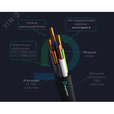 Кабель силовой ВВГнг(А)-LS 3х120 мс-1