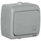                  AQUATIC Выключатель кнопочный 10А IP54 ВС-20-1-3-A
               