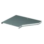 Крышка на переходник RRD правосторонний 600/500, цинк-ламельная в комплекте с метизами и пластинами PTCE