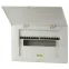 Корпус пластиковый ультратонкий встраиваемый с белой крышкой UNIQUE 16 модулей | Б0046855 | ЭРА