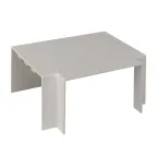 Угол T-образный (100х60) (2 шт) Plast Белый