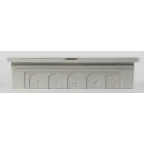 Корпус пластиковый ультратонкий встраиваемый с белой крышкой UNIQUE 16 модулей | Б0046855 | ЭРА