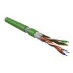 Витая пара U/FTP кат 6 4 пары AWG26 patch IN LSZH нг(А)-HF зеленый 100м