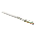 Витая пара SF/UTP кат 6 4 пары AWG26 patch IN LSZH нг(А)-HF белый 500м