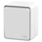                  AtlasDesign PROFI IP54 О/У 1-клавишный кнопочный ВЫКЛЮЧАТЕЛЬ 10 АХ, БЕЛЫЙ
               