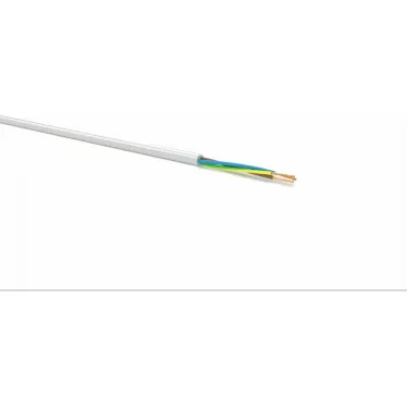 Провод ПВС 3х2.5 белый барабан