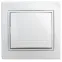 Кнопка Intro Plano 1-109-01 включения 10А-250В, IP20, СУ, Plano, белый