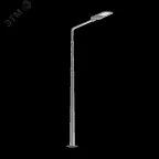                  Опора стальная наружного освещения Facette 6м горячее цинкование
               