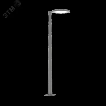 Опора стальная наружного освещения серии Konos 4,5м горячее цинкование