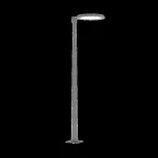                  Опора стальная наружного освещения Konos 7м горячее цинкование серый RAL7045 декоративный шов
               