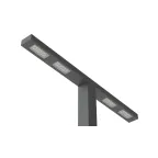                  Светильник FSP/80/Ш4/730/04/F/230AC IP66 RAL9005 T-type 4,5M
               