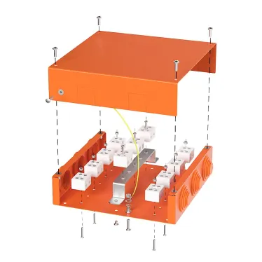 Коробка металлическая огнестойкая 70-0391-FR10.0-22 Е15-Е120 200х200х50