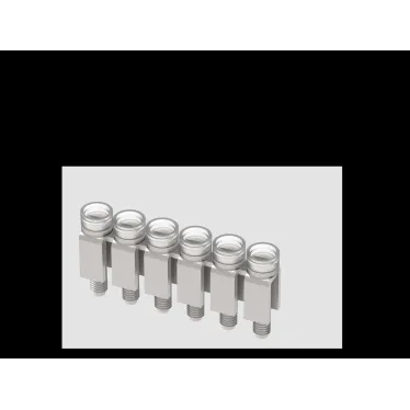 Перемычка для винтовых клемм UK с сеч. 2.5 и 4мм2, 6 контактов