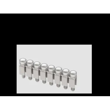 Перемычка для винтовых клемм UK с сеч. 2.5 и 4мм2, 8 контактов