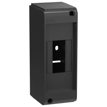 Корпус пластиковый КМПн-2 IP20 без двери черный UNION Mini