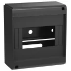 Корпус пластиковый КМПн-6 IP20 без двери черный UNION Mini
