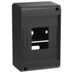 Корпус пластиковый КМПн-4 IP20 без двери черный UNION Mini