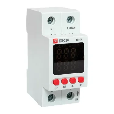 Реле напряжения и тока с дисп. 2 мод. MRVA 25A