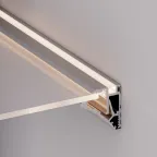 Профиль SHELF-600-2000 ANOD, алюминий