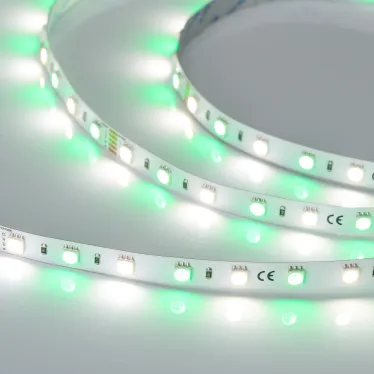 Лента светодиодная 14,4Вт/м 24В RGBW-Day IP20 60LED/м RT-B60-10mm SMD 5060 5м, открытый