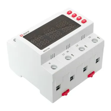 Трехфазное реле напряжения и тока с дисп. MRVA 63A