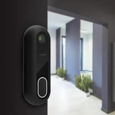 Видеозвонок проводной RUBETEK (чёрный корпус), RV-3441