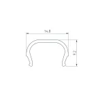 Экран LINE-D-1515-2000 OPAL, пластик
