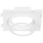 Закладная платформа для светильников встраиваемых D90мм белая KL114 WH