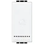 LivingLight Кнопка (NO) 10А 2P с независимыми контактами белый