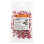 Наконечник вилочный изолированный НВИ с легким вводом проводника 15-4 (100 шт.) TDM