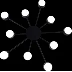 Люстра Leona 3184-310 10хGX53 15 Вт модерн