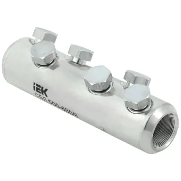 Соединитель болтовой луженый СБЛ 500-630/6 35кВ | UCB11-500-630-06-35-1 | IEK