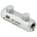 Соединитель болтовой луженый СБЛ 25-95/2 35кВ | UCB11-025-095-02-35-1 | IEK
