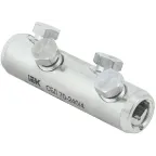                  Соединитель болтовой луженый СБЛ 70-240/4 35кВ | UCB11-070-240-04-35-1 | IEK
               