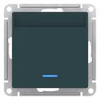 ВЫКЛЮЧАТЕЛЬ ATLASDESIGN карточный, механизм, ИЗУМРУД