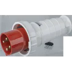 Вилка NCA-SR034-63-380 переносная 63А 3P+PE IP54