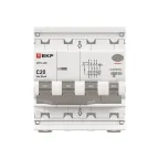 Выключатель автоматический дифференциального тока АВДТ-63N 3P+N 20А 30мА C тип A электронный 6кА PROXIMA | D63N46EA20C30 | EKF