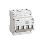 Выключатель автоматический дифференциального тока АВДТ-63N 3P+N 40А 100мА C тип A электронный 6кА PROXIMA | D63N46EA40C100 | EKF