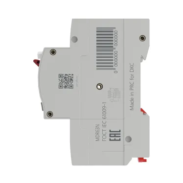 Выключатель автоматический дифференциального тока YON max типа MDR, 3P+N, 10mA, 50A, хар-ка D, 6kA, тип A