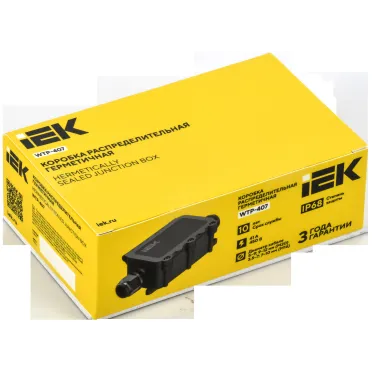 Коробка распределительная герметичная WTP-407 3 ввода IP68 IEK