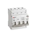 Выключатель автоматический дифференциального тока АВДТ-63N 3P+N 50А 30мА C тип AC электромеханический 6кА PROXIMA | D63N46M50C30 | EKF