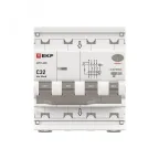 Автоматический выключатель дифференциального тока АВДТ-63N 3P+N 32А характеристика C 30мА тип A электронный 6кА PROXIMA EKF