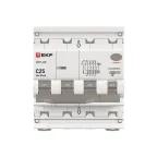 Выключатель автоматический дифференциального тока АВДТ-63N 3P+N 25А 30мА C тип A электронный 6кА PROXIMA | D63N46EA25C30 | EKF