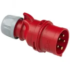                  Вилка кабельная 16А/400V/3P+N+E/IP44
               